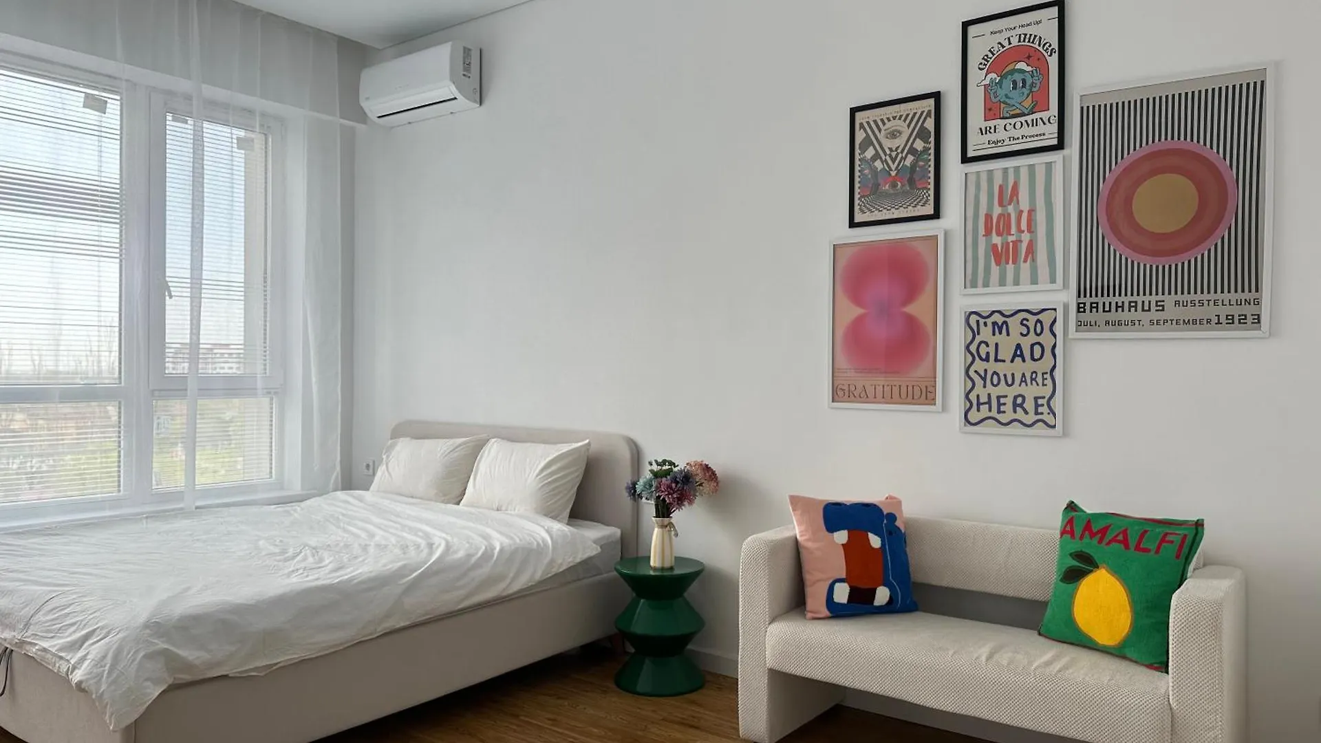 Уютная Квартира В Жк Meridian Apartments 알마티